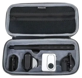 Sunnylife IST-B675 čierne / Puzdro / Insta360 GO 3, GO 3S / tkanina a flanel (IST-B675)