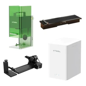 XTool F1 / Laserová gravírka 2v1 - luxusná sada / 10W + 2W IR / Wi-Fi / USB (P5010308)