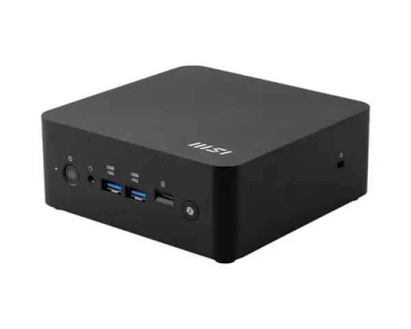 MSI Cubi NUC AI+ 2MG-001EU čierna / Intel Core Ultra 7 258V / 32GB RAM / 1TB SSD / 2x 2.5GLAN / Wi-Fi 6E / W11P (Cubi NUC AI+ 2MG-001EU)