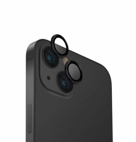 UNIQ Optix hliníkové ochranné sklo na šošovku fotoaparátu pre Appple iPhone 15/15 PLUS Midnight (black) (8886463686089)