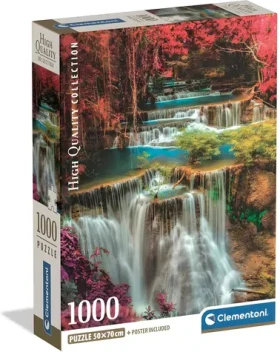 Clementoni Puzzle Farebné thajské vodopády