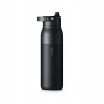 LARQ PureVis 2 1000ml Obsidian black / nerezová samočistiaca fľaša na pitie / UV sterilizácia (BWOB100A)