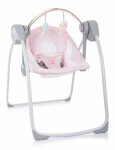 CHIPOLINO Dojčenské lehátko hojdacia Felicity Pink / od 0 - 6 mesiacov / do 9 kg (146432)