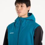 Bunda Mammut Linard Guide HS Hooded Jacket Men Black/ Deep Teal XL