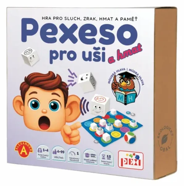 PEXI Pexeso pre uši a hmat