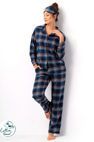 DÁMSKE PYŽAMO LNS 431 B25 tmavě modrá S