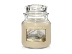 Yankee Candle Warm Cashmere stredný pohár 411g / doba horenia až: 75 h (5038581016665)