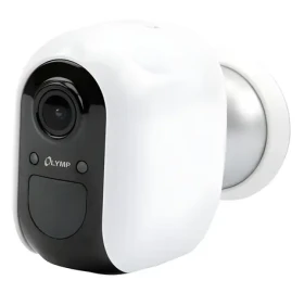 Olympia OC 1000 biela / Vonkajšia IP kamera / FullHD / IP54 / IR / Wi-Fi / microSD (6022)