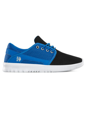 Etnies Kids Scout BLACK/BLUE/GREY detské letné topánky