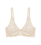 AMOURETTE CHARM - nevystužená podprsenka s kosticami a čipkou Triumph CREAMY DREAM 75G