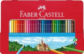 Faber-Castell Pastelky 36ks v plechovom puzdre (128848)