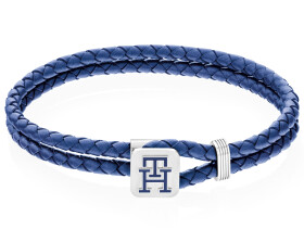 Tommy Hilfiger Slušivý kožený náramok Monogram 2790530