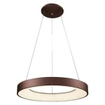 Luxera GENTIS závesné stmievateľné LED svietidlo hnedá / 55W / 3000lm / 4000K (SKL000385693)