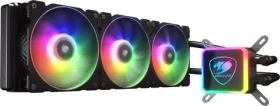 COUGAR Aqua ARGB 360 čierna / Komplet vodného chladenia / 3x 120mm / 600-2000 RPM / 39.55 dBA (4710483771194)