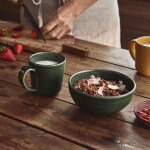 KÄHLER Keramická miska Colore Sage Green 550 ml