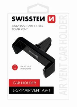 SWISSTEN S-GRIP AV-1 / držiak do ventilácie auta / od 3.5 do 6 (65010401)
