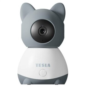 TESLA SMART 360 Baby sivá / FullHD / otáčanieamp;náklon / teplota / vlhkosť / 2-cestné audio / microSD / IR LED / Wi-Fi (TSL-CAM-SPEED9SG)