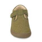 Chlapčenské barefoot papuče KIRBY KHAKI, Protetika, zelená - 24