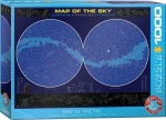 EUROGRAPHICS Puzzle Mapa nebe