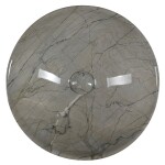 SAPHO - DALMA keramické umývadlo na dosku Ø 42 cm, grigio 113