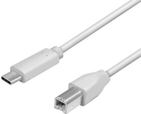 Logilink prepojovací kábel USB 2.0 C samec na USB-B samec / 1m (CU0160)