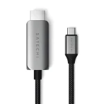 Satechi kábel USB-C na HDMI Space Gray / Kábel / HDMI 2.1 / 8K / 2 m (ST-YH8KCM)
