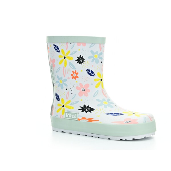 Koel Koel4Kids Wellie Bare White Flowers barefoot gumáky 33 EUR