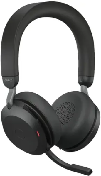 Jabra Evolve2 75 UC USB-C čierna / bezdrôtové slúchadlá / mikrofón / ANC / USB-C (nabíjanie) / USB adaptér + Bluetooth (27599-989-899)