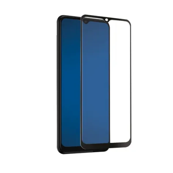 SBS Full Cover Tvrdené sklo pre Samsung Galaxy A22 čierna (TESCRFCSAA224GK)