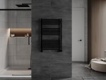 MEXEN - Apollo vykurovací rebrík / radiátor 860 x 550 mm, 479 W, čierna W117-0860-550-00-70