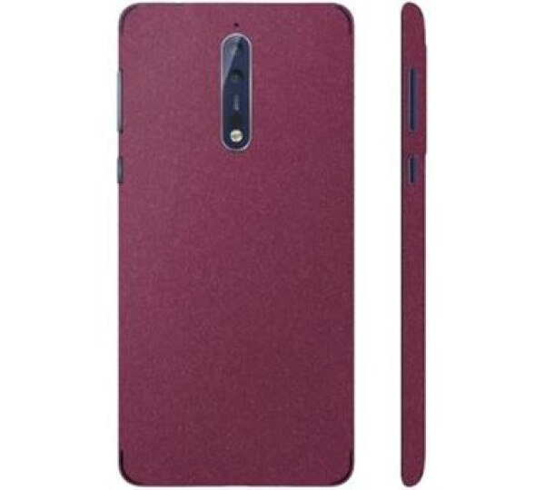3mk Ferya Ochranná fólia zadného krytu pre Nokia 8 vínovo červená matná (5903108004985)