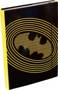 Presco Group Dosky na školské zošity A4 Batman / 23x32x3 cm (A-4471)