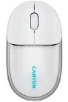 Canyon OnClick 24 biela / Bezdrôtová optická myš / Bluetooth 5.1 + 2,4 GHz / 1200 dpi / akumulátor 500 mAh (CNS-CMSW24W)