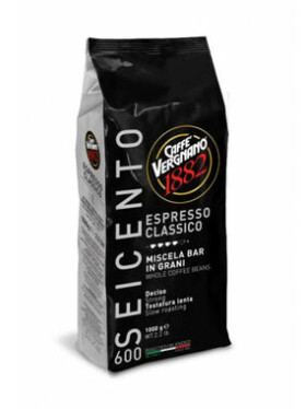 Vergnano Espresso Classico 600 1 kg / Zrnková káva / 60% Arabica amp; 40% Robusta (8001800000506)