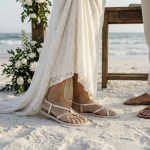 Groundies Maya Champagne dámske barefoot sandále 38 EUR