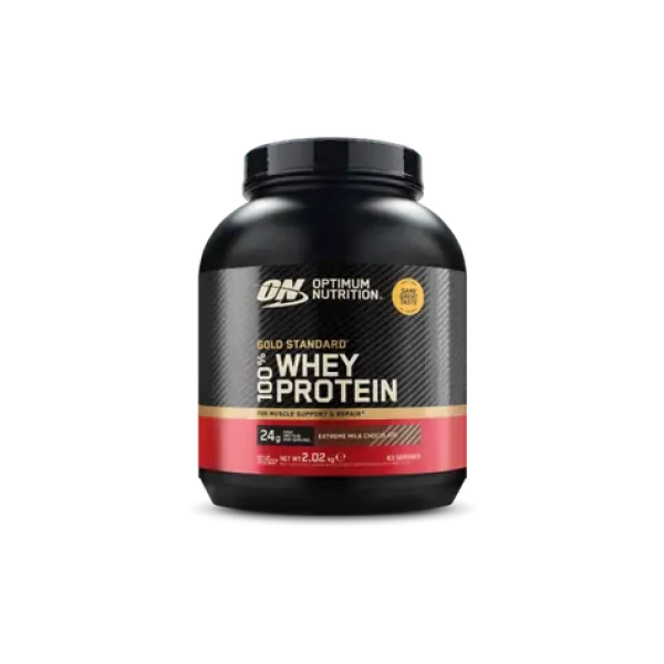 100% Whey Gold Standard - Optimum Nutrition (mimoriadne mliečna čokoláda, 2010 g) (4248-154-2016g-extrememilkchocolate)