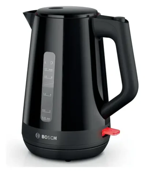 BOSCH TWK1M123 čierna / Rýchlovarná kanvica / 2400 W / 1,7 l (TWK1M123)
