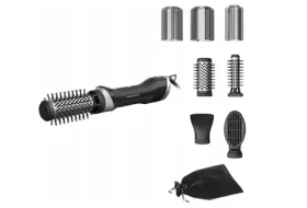 Rowenta Renewal Brush Activ UB9540F0 strieborná-čierna / Kefa na horúci vzduch / 1000 W / rotačná / ionizácia (UB9540F0)