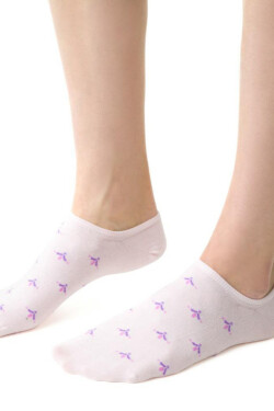 Dámske nízke ponožky 021 světle růžová 35-37