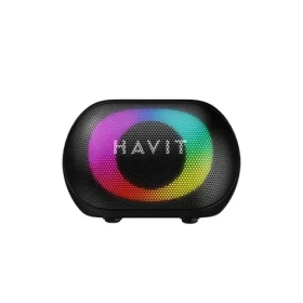 Havit SK885BT čierna / Prenosný Bluetooth reproduktor / 8W / Bluetooth 5.3 / AUX / FM (SK885BT black)