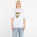 Tričko A BATHING APE Wild Leopard Pattern Ape Face Sta Tee UNISEX White XXL