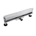 Mereo Odtokový sprchový žľab do steny 70 cm, vr. roštu TILE CZ191