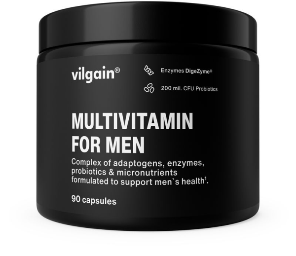 Vilgain Multivitamín pre mužov – 90 kapsúl