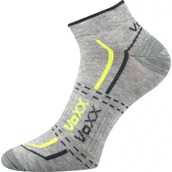 VOXX ponožky Rex 11 light grey melé 3 páry 43-46 113585