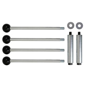 KS Tools 4002075 Sada vodiacich a výsuvných tyčí prednej masky pre VAG, 6 ks; 4002075