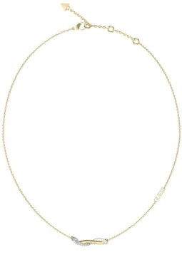 Guess Elegantný náhrdelník so zirkónmi Twist JUBN05066JWYGRHT/U