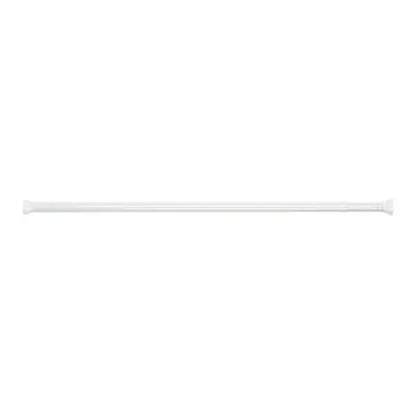 Spirella KRETA tyč na sprchový záves 125 - 220 cm biela / bez vŕtania / hliník (7610583103253)