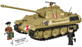 Cobi 2655 II WW Panzer V Panther Ausf. G "Pudeľ", 1:28, 1133 k, 2 f