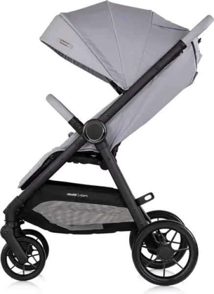 CHIPOLINO Kočík športový Ultera Platinum / Nastaviteľná strieška / 5bodové pásy / odpružené kolesá (LKUL02601PL)