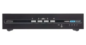 Aten 4- Port USB 4K HDMI Secure / KVM switch / 4K UHD / Dual Display / 8x HDMI / USB (CS1144H4-AT-G)